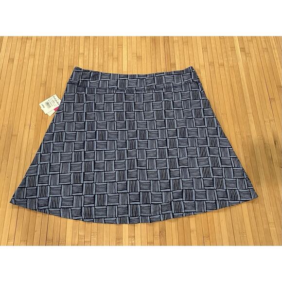 FRESH PRODUCE Women’s Large BLUE Moonlight Stretch CITY Skort $65 NWT - Picture 2 of 11